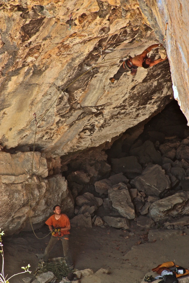 Training Power in the Tecolote Cave, Mexico